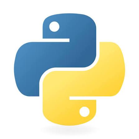 Python programming language logo