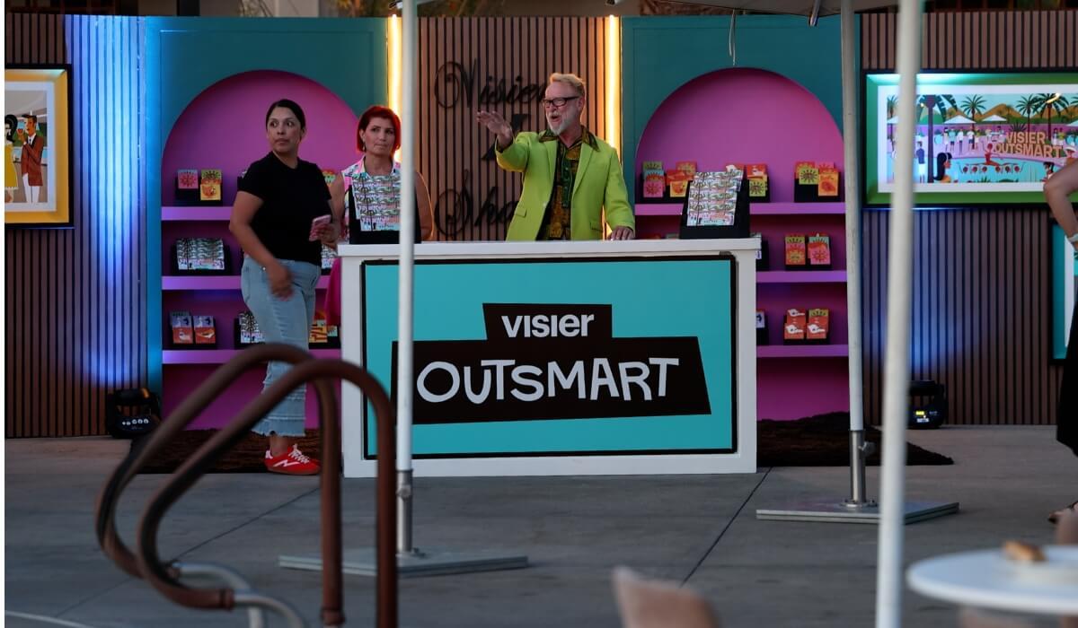 A moment from Outsmart 2026 Josh Angle Artist Shag