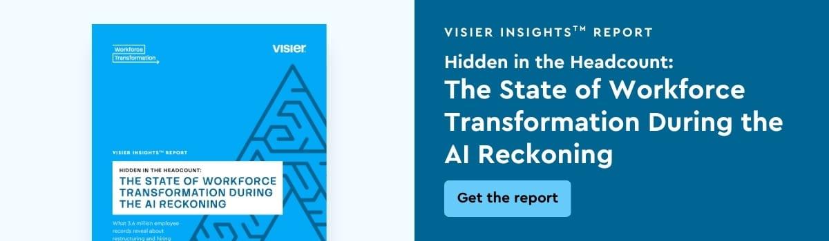 Banner hidden in the headcount workforce transformation report