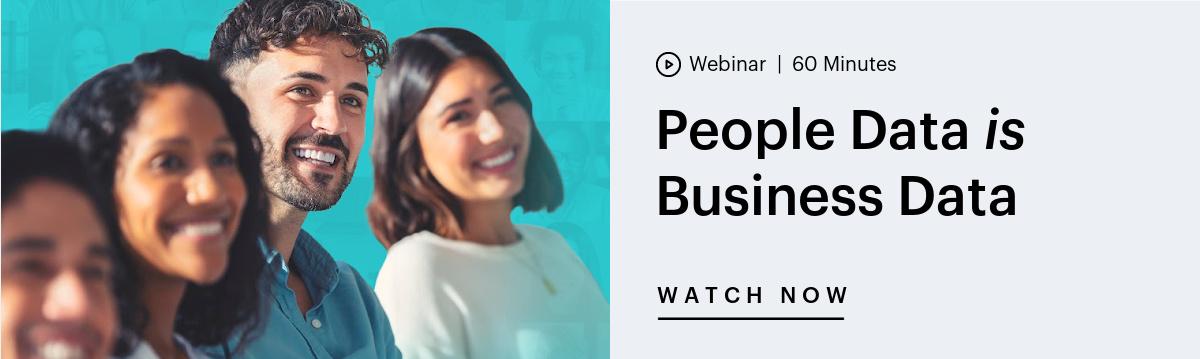 People Data is Business Data